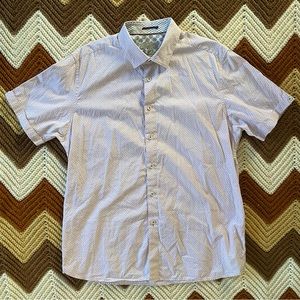 Ted Baker casual button up UK designer size 5(L)